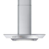 Coifa De Parede Continental 60cm Inox Glass - Cc6vx