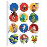 Caderno Brochura Univ. 80fls Toy Story Personagens - Tilibra