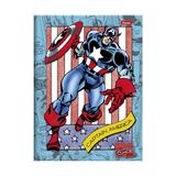 Caderno 1/4 Brochura 80fls Marvel Comics Capa 2 - Foroni