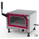 Forno Lastro Refratário Mini Chef Prpe-400 Elétrico Gratinador Progas 220v