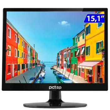 Monitor Led 15" Slim Hdmi, 5ms, 60hz, Pctop - Pc1510