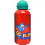 Garrafa De Alumínio 500ml Galinha Pintadinha Vermelho - Dtc