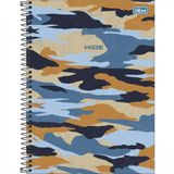 Caderno Univ. 10 Matérias 160 Folhas Hide Capa 2 - Tilibra