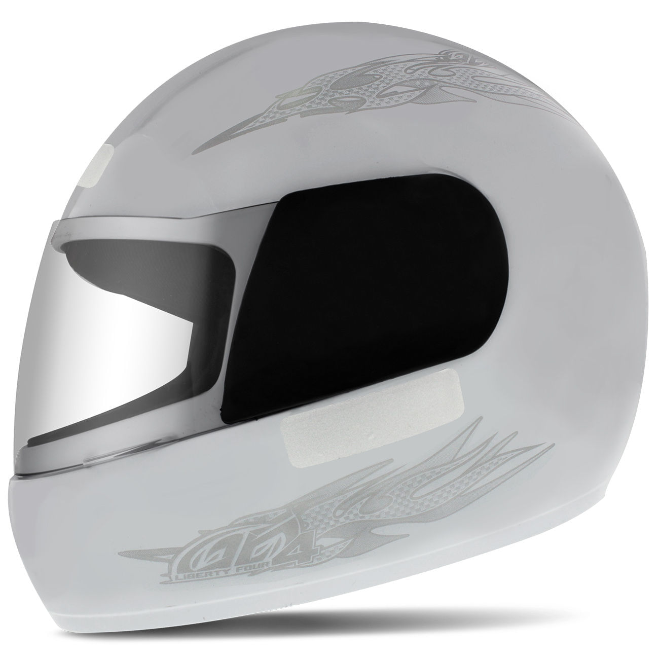 Capacete Fechado ProTork New Liberty Four Branco - Tamanho 60