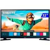 TV 32" Samsung LED Smart Tizen Wi-Fi HD - UN32T4300AGXZD
