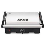 Grill Elétrico Hambúrguer Carne Legumes Arno Dual 1100w 110v