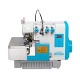 Máquina Costura Industrial Overlock Embutidor Correntinha Lu737ds-bk-tz-su - Lumak