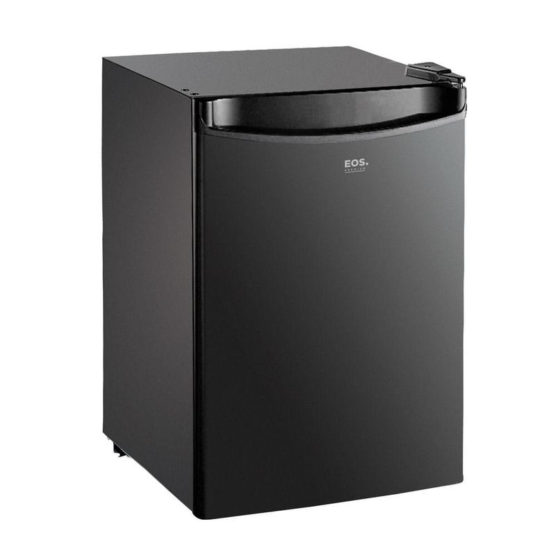 Geladeira/refrigerador 71 Litros 1 Portas Preto Ice Compact - Eos - 220v - Efb81p