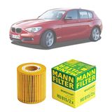 Filtro Óleo Mann BMW 118i 2010-2012 Motor N43B20A