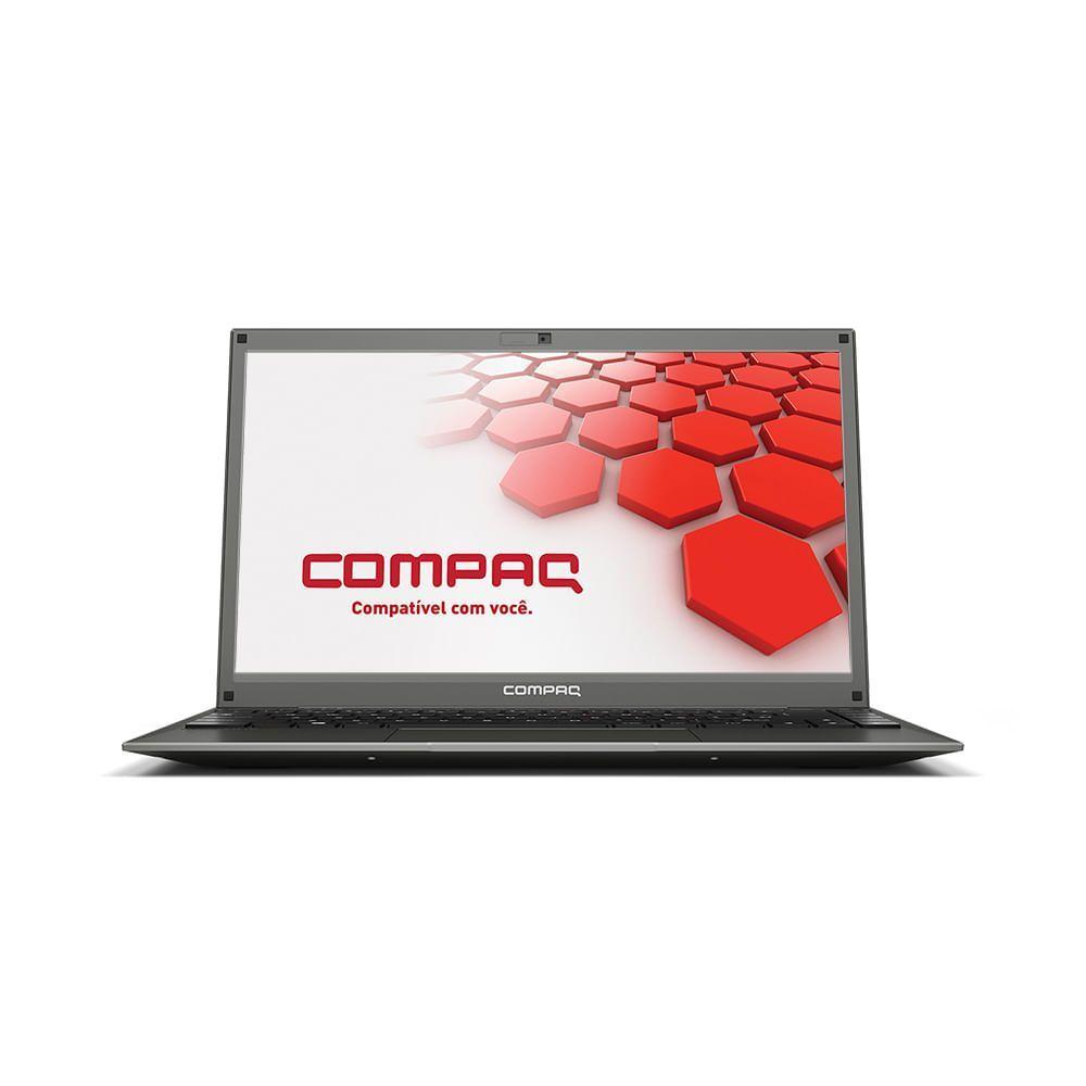 Notebook Compaq 424 Intel Pentium N3700 Linux 4gb 14&amp;quot; Cinza