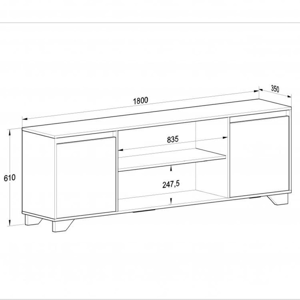 MP27773814_Conjunto-Rack-para-TV-ate-60-Polegadas-e-Estante-Benevello-2042-Quidita-Grafite-Siena_4_Zoom