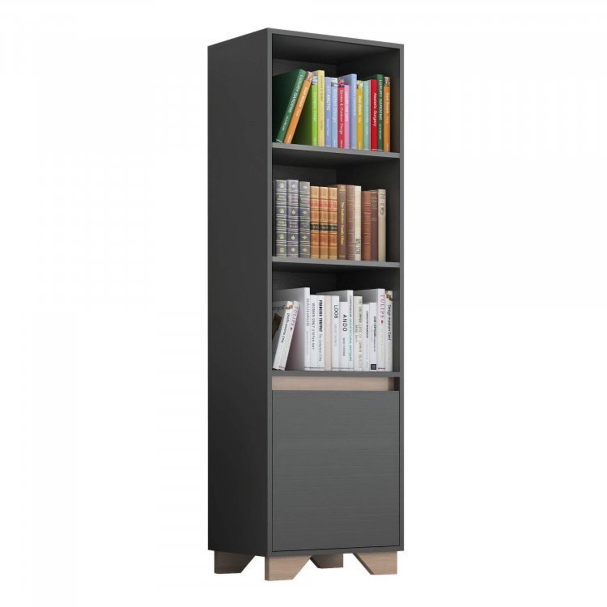 MP27773814_Conjunto-Rack-para-TV-ate-60-Polegadas-e-Estante-Benevello-2042-Quidita-Grafite-Siena_5_Zoom