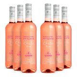 Vinho Almadén Frisante Moscatel Rosé 750ml Kit 6 Unidades