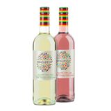 Vinho Mosketto Kit Garrafa Pink E Branco 750ml