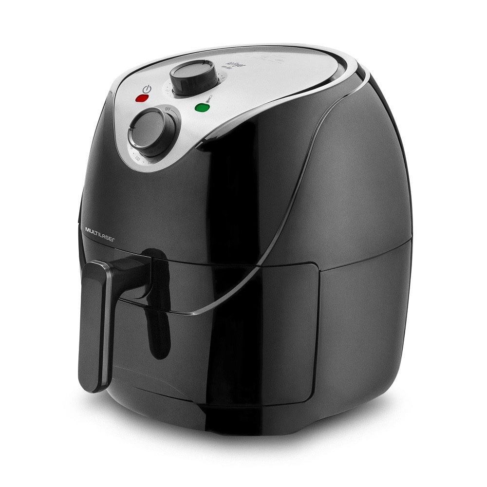 Fritadeira Eletrica Airfryer Sem Oleo 6,5l 127v Preta - Multilaser