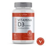 Vitamina D3 2000UI  60 Cáps Lauton