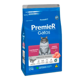 Ração Premier Ambientes Internos Gatos Adultos Castrados 7 A 11 Anos Frango 1,5kg