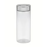 Pote De Vidro Tramontina Purezza Com Tampa De Aço Inox 10 Cm 1,8 L Tramontina