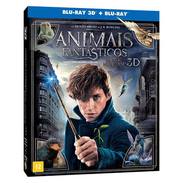 Blu-Ray + Blu-Ray 3D - Animais Fantásticos e Onde Habitam