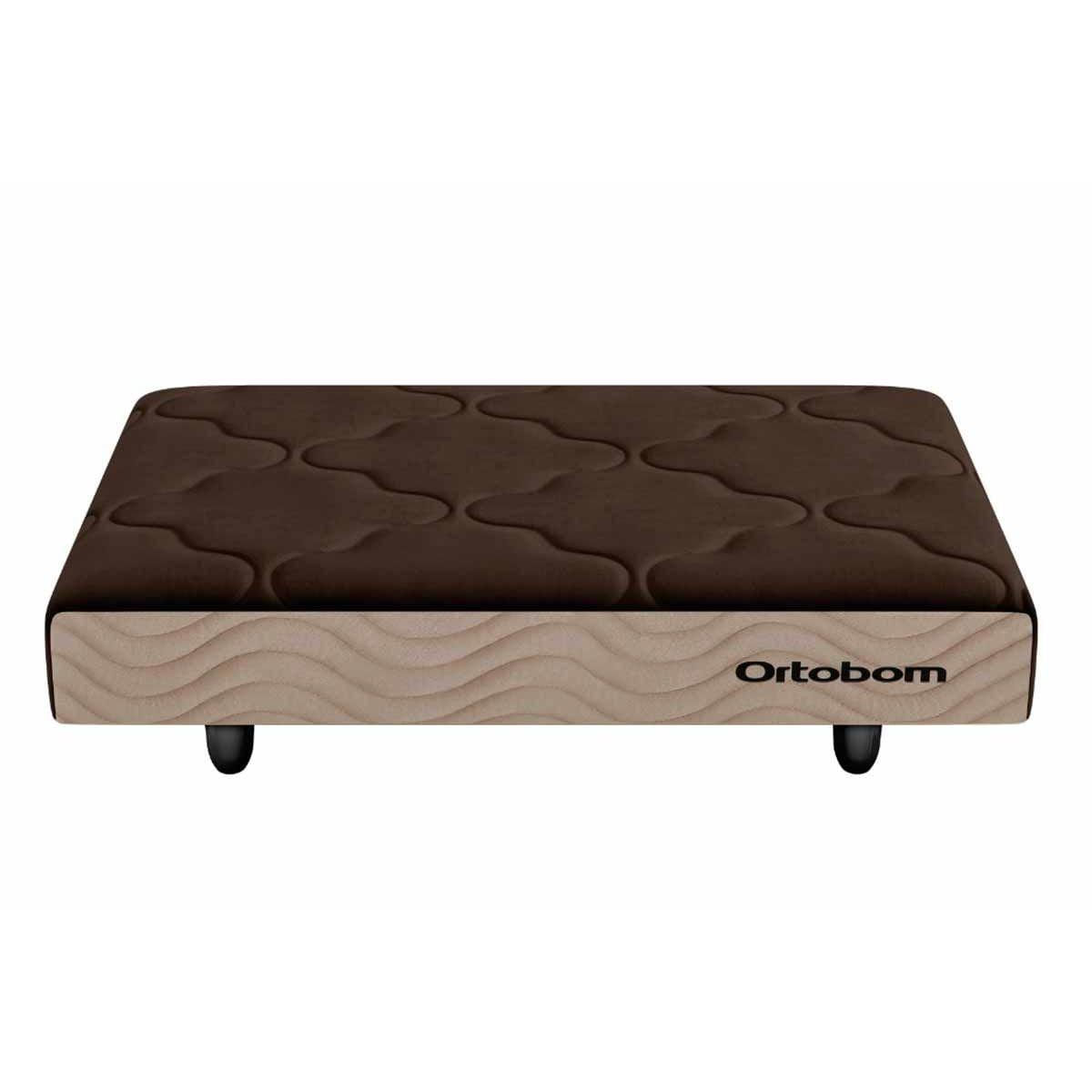 Cama Pet Ortobom Camurca Bege P Caes E Gatos 80x100x13