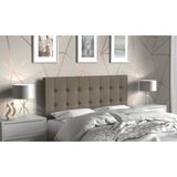Cabeceira Estofada Casal 140cm Amazonas Espresso Móveis Marrom