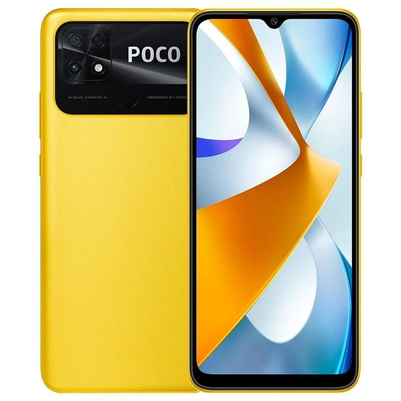 Celular Smartphone Xiaomi Poco C40 32gb Amarelo - Dual Chip