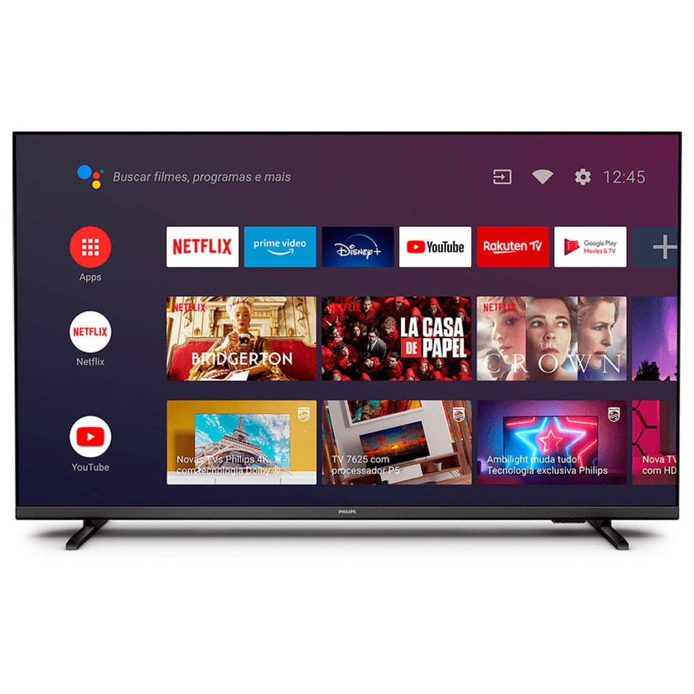 Smart Tv 32 Pol 32phg6917 Led Ultrafina 3 Hdmi 2 Usb Android Netflix Youtube Philips