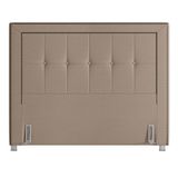 Cabeceira Cama Box Casal 140cm Paolla P02 Linho Bege - Mpozenato