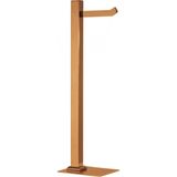 Papeleira de Chão com 1 Haste em aço Inox Ro7075 Ducon Metais Rosé Gold