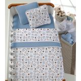Manta Dupla Baby Vivaldi Azul Un