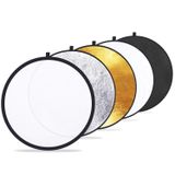 Rebatedor Refletor Luz Fotográfico 104cm 5x1 Dobrável Bolsa