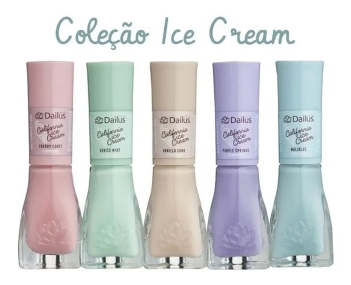 Dailus Kit Coleção C/5 Esmalte Califórnia Ice Cream Vegano é boa?