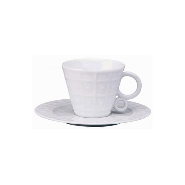 Xícara Café Com Pires Em Porcelana Limoges Osmose 100ml