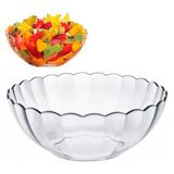 Tigela Bowl Redonda De Vidro Marinex Bella 3 Litros