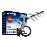 Antena Externa Tv Uhf Hdtv Dtv-1500 Aquario  Cabo E Suporte