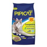 Areia Sanitária Perfumada Campestre Pipicat - 4kg