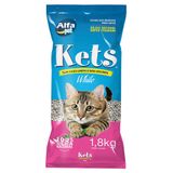 Granulado Higiênico Alfapet Kets Super Premium White Para Gatos - 1,8 Kg