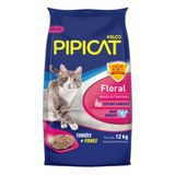 Areia Sanitária Kelco Pipicat Floral - 12 Kg