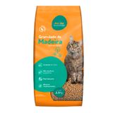 Granulado De Madeira Me.au Pet Para Gatos - 2,5 Kg