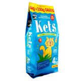 Areia Sanitária Alfapet Kets Para Gatos - 4 Kg + 250 G Grátis