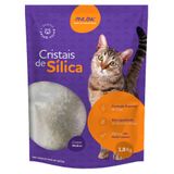 Areia Sílica Me.au Pet Cristais Médios Para Gatos - 1,8 Kg