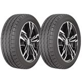 Kit 2 Pneus Doublestar 185r14 102/100r Ltech Dl01