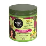 Gel Salon Line S.o.s Definidor Revitalizador Azeite De Oliva 550g