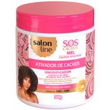 Ativador De Cachos Salon Line S.o.s Cachos Intensos Mel 500g