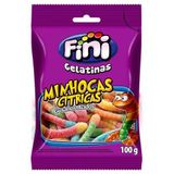 Bala Fini Minhocas Cítricas 100g