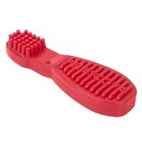 Brinquedo Mordedor Escova Pet Games Vermelho - Tam. P