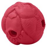 Bola Macaquinho Pet Games Com Dispenser De Ração Ou Petisco Vermelho - Tam. P