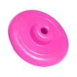 Brinquedo Furacão Pet Frisbee De Borracha Maciça Rosa Para Cães