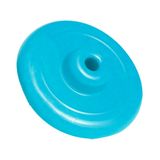 Brinquedo Furacão Pet Frisbee De Borracha Maciça Azul Para Cães
