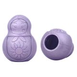 Brinquedo Mordedor Pet Games Bonequinha Lilás - Tam. P